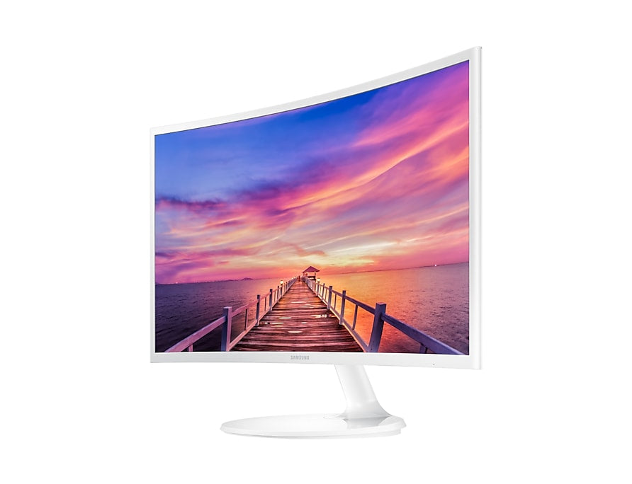 Samsung LC27F391FHNXZA Monitor 68,6 cm (27") 1920 x 1080 Pixeles Full HD Blanco