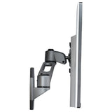 StarTech.com Brazo de Montaje en Pared para Soporte de Monitores VESA hasta 30" - con Brazo Articulado de 26cm - Premium Monitor Plata