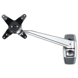 StarTech.com Brazo de Montaje en Pared para Soporte de Monitores VESA hasta 30" - con Brazo Articulado de 26cm - Premium Monitor Plata