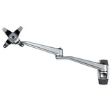 StarTech.com Brazo de Montaje en Pared para Soporte de Monitores VESA hasta 30" - con Brazo Articulado de 52cm - Premium Monitor Plata