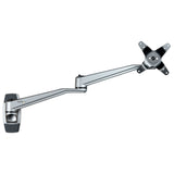StarTech.com Brazo de Montaje en Pared para Soporte de Monitores VESA hasta 30" - con Brazo Articulado de 52cm - Premium Monitor Plata