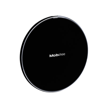 Mobifree MB-923392 cargador de dispositivo móvil Smartphone Negro USB Cargador inalámbrico Interior