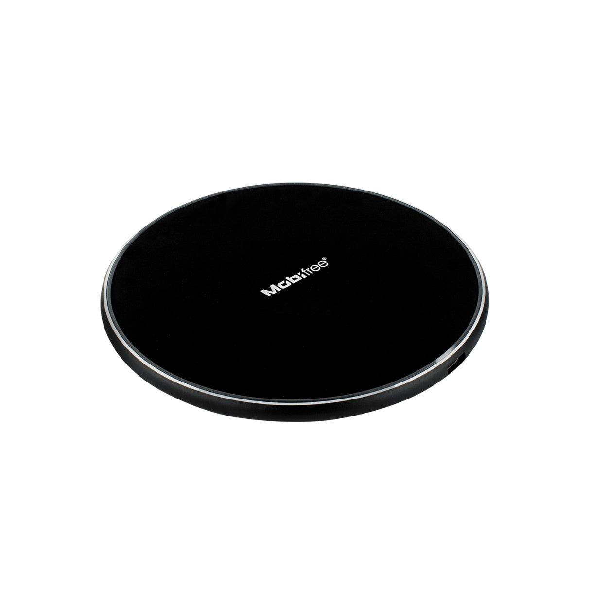 Mobifree MB-923392 cargador de dispositivo móvil Smartphone Negro USB Cargador inalámbrico Interior