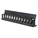 714679 - Intellinet Panneau de gestion des câbles 19", 1U, avec capot, noir Rack Panel de gestión de cables Negro Plástico 1U