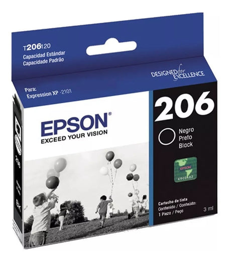 Epson T206 Cartucho de Tinta Expression XP-2101 1 pieza(s) Original Negro