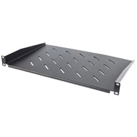 CHAROLA INT P/ RACK DE 1U 30CM DE PROF SOPORTA 25KG VENTILADA