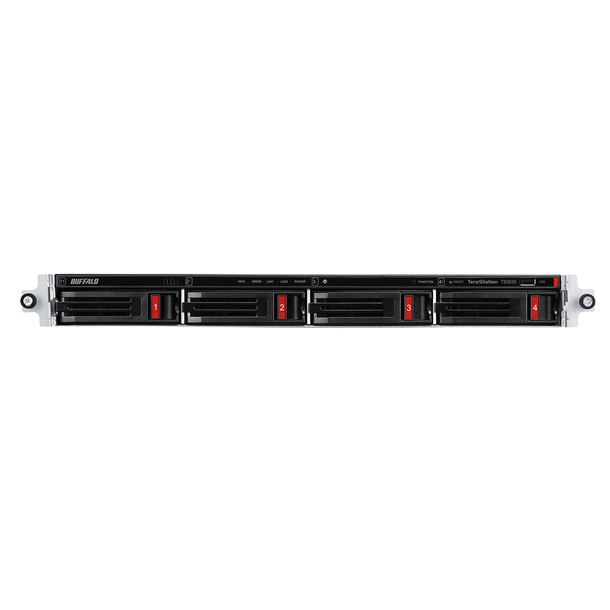Buffalo TS3430RN0402 - Buffalo TeraStation TS3430RN NAS Bastidor (1U) Alpine AL524 2 GB DDR4 4 TB Unidad de disco duro Negro