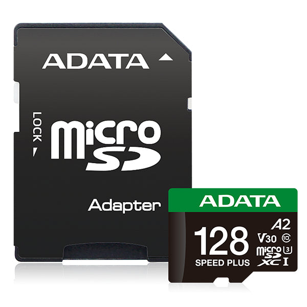 ADATA Speed Plus Memoria Flash 128 GB MicroSDXC 180 MB/s 160 MB/s