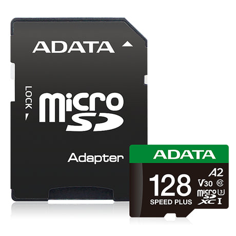 ADATA Speed Plus Memoria Flash 128 GB MicroSDXC 180 MB/s 160 MB/s