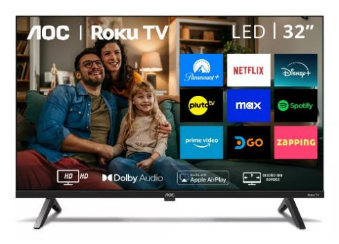 AOC 32S5045 Televisor 81,3 cm (32") 1366 x 768 Pixeles HD LED Negro