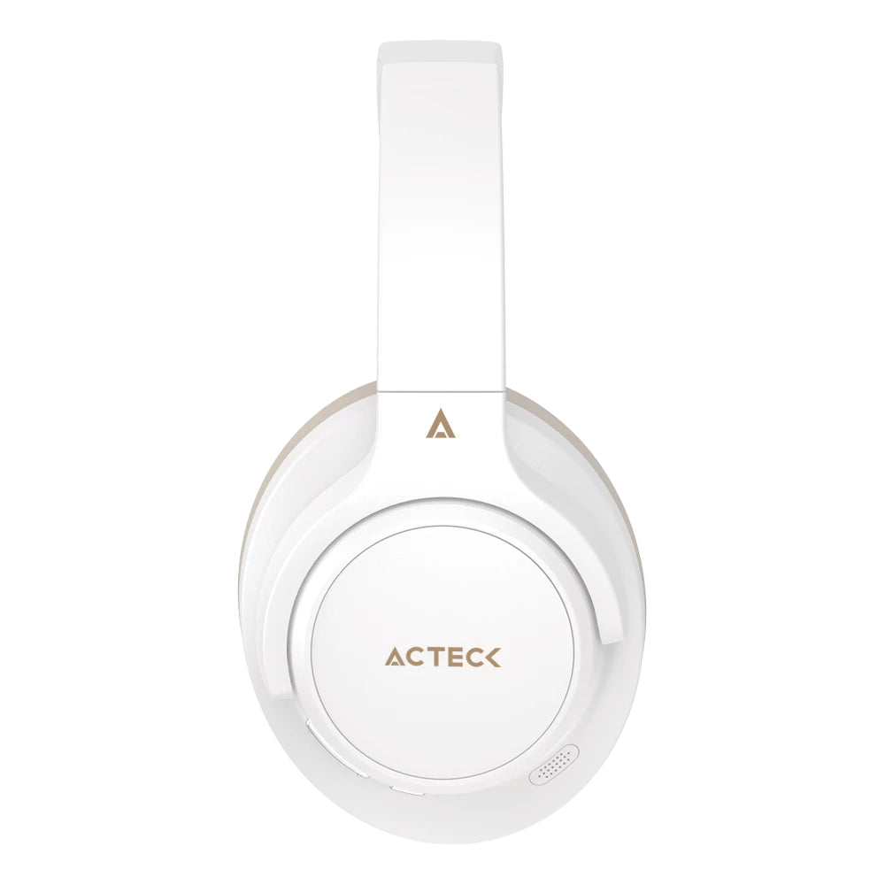Acteck Hype Epic HP750 Auriculares Inalámbrico y alámbrico Diadema Llamadas/Música Bluetooth Blanco, 20 - 20000 Hz, 266 