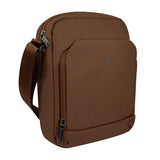 Perfect Choice PC-085034 bolsa de mano y de hombro Poliéster Café Unisex Bolsa de hombro, Cierre, Resistente a los derra
