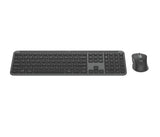 Logitech Signature Slim Combo MK950 Teclado Oficina Inalámbrico RF Wireless + Bluetooth Switch de tecla de tijera
