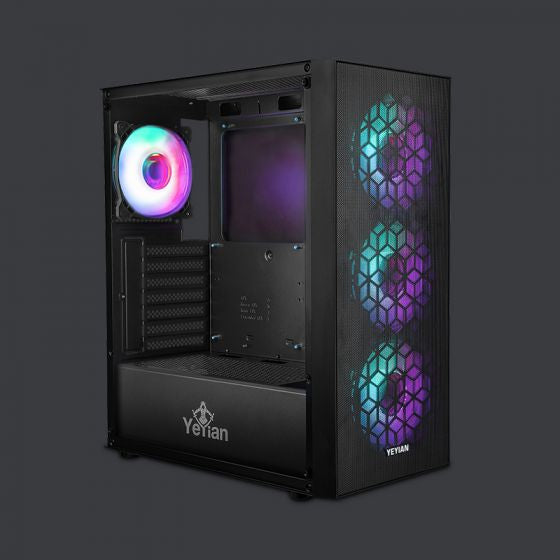 Yeyian DRAGOON Midi Tower Negro, ATX, Micro ATX, Mini-ITX, YCM-APDRA-01
