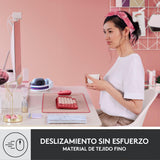 Desk Pad Studio Series Logitech Base Antideslizante Rosa - 956-000047 FullOffice.com