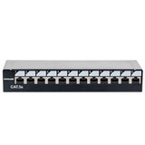 PANEL INT PERCHEO CAT 5e 12 PS ESCRITORIO CON BLOQUEOTO