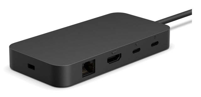 Microsoft Surface USB4 Dock Alámbrico Negro, 1000 Mbit/s, Kensington, EP2-19863