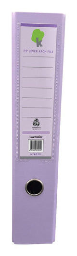 Techmakro FI614010 carpeta de cartón Carta Púrpura, Anillo D, Almacenamiento, Cloruro de polivinilo (PVC)