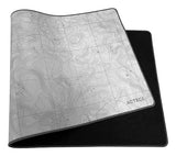 Acteck MT494T protector de escritorio Tela, Caucho Blanco, 800 mm, 350 mm