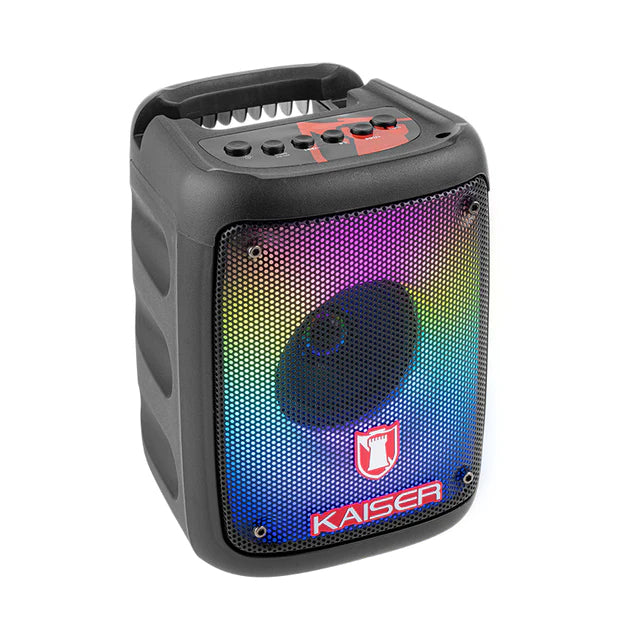 Kaiser KSW-7003 altavoz portátil y para fiesta Negro 7 W, 1.0 canales, 150 - 18000 Hz, 2.2 Ohmio