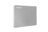 Disco Duro Externo Toshiba 2TB USB 3.0 Canvio Flex Plata, 2.5", 5400RPM, 128MB Cache
