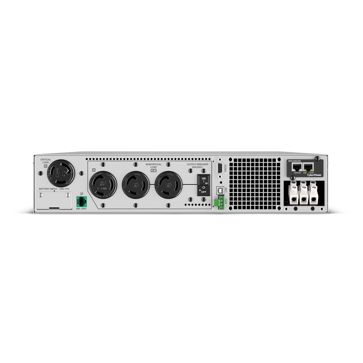 CyberPower OL6KRTHD sistema de alimentación ininterrumpida (UPS) Doble conversión (en línea) 6 kVA 6