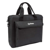 Manhattan Maletín para Computadora Portátil - "London" Laptop Monocromo 31,8 cm (12.5") Bandolera PVC, Poliéster