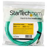 StarTech.com Cable de 7m de Fibra Óptica Multimodo OM3 LC a LC UPC - Full Duplex 50/125µm - para Redes de 100G - LOMMF/V