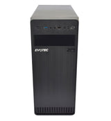 Evotec EV-1004 gabinete de computadora Escritorio Negro 600 W, ATX, Micro ATX, Mini-ATX