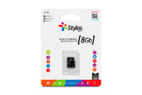Stylos STMSDS1B memoria flash 8 GB MicroSDHC UHS-I Clase 10 | Memorias flash
