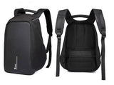 Mochila Antirobo Stylos Smart Espacio Carga USB/Compartimentos Color Negro
