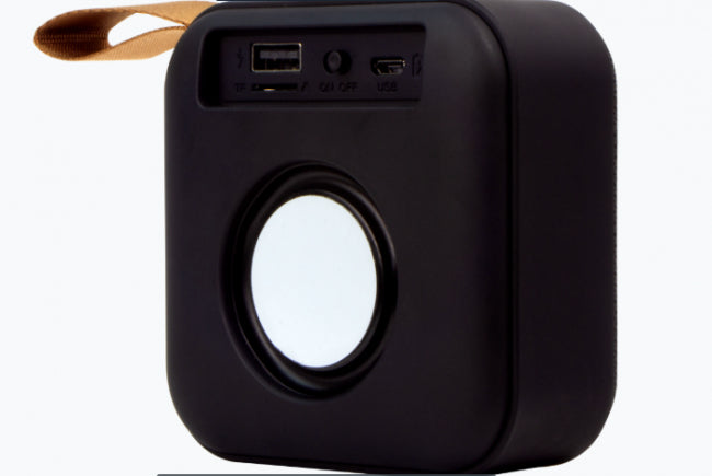 MINI SPEAKER CUADRADO NEGRO