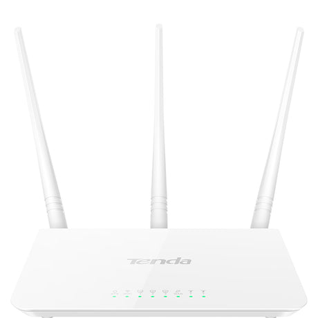 Tenda F3 router inalámbrico Ethernet rápido Blanco, Wi-Fi 4 (802.11n), Router de mesa