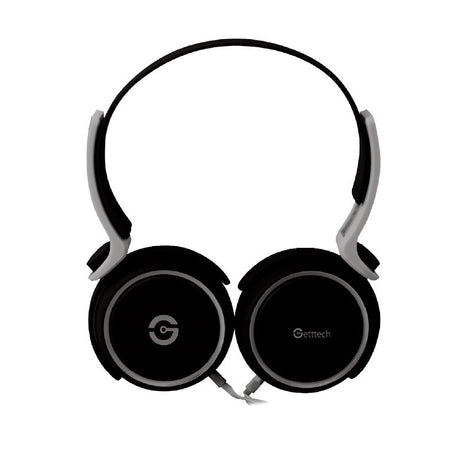 Getttech GH-2540G audífono y auriculare Auriculares Alámbrico Diadema Llamadas/Música Negro, Gris, 20 - 20000 Hz