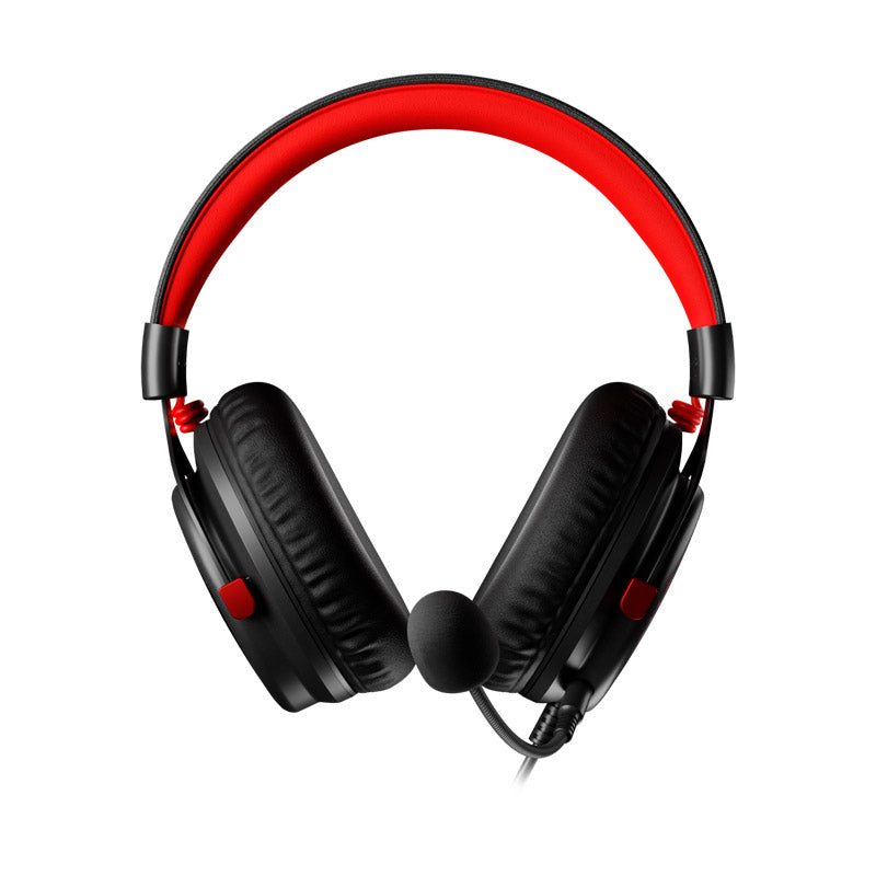 Primus Gaming PHS-S110DV audífono y auriculare Auriculares Alámbrico Diadema Juego USB tipo A Negro, Rojo, 20 - 20000 Hz