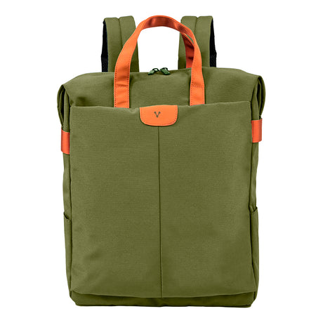 MOCHILA VORAGO BP-301 VINTAGE DOBLE USO LAPTOP 15.6" VERDE