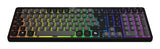 Acteck Techno Pro TI790 teclado Hogar / Oficina RF inalámbrico + bluetooth QWERTY Español Negro, Interruptor mecánico, L