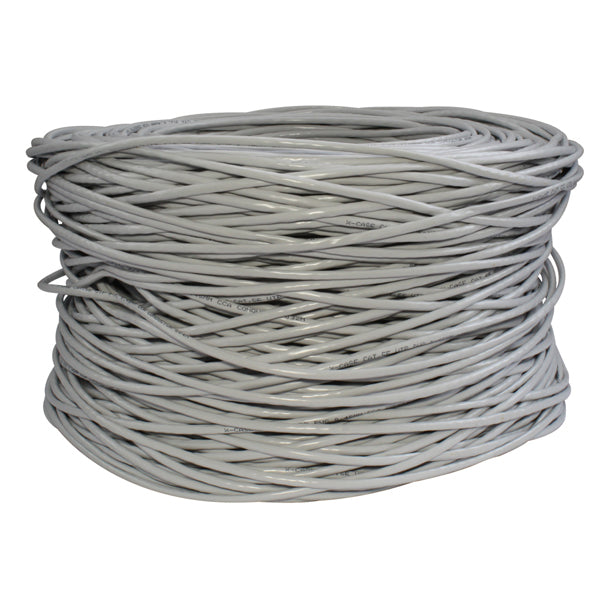 BOBINA XCASE CABLE 305 MTS UTP CAT 6,  GRIS  0.50 MM