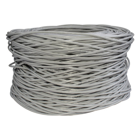 BOBINA XCASE CABLE 305 MTS UTP CAT 6,  GRIS  0.50 MM