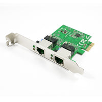 X-Media XM-NA3820 tarjeta de red Interno Ethernet 2000 Mbit/s, Alámbrico, PCI Express, Verde