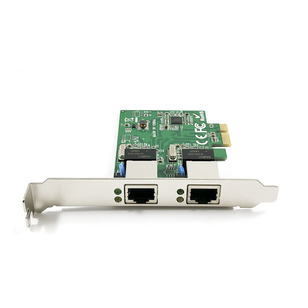 X-Media XM-NA3820 tarjeta de red Interno Ethernet 2000 Mbit/s, Alámbrico, PCI Express, Verde