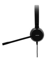 Lenovo Pro Wired Stereo VOIP Auriculares Auriculares Diadema Oficina/Centro de llamadas Negro