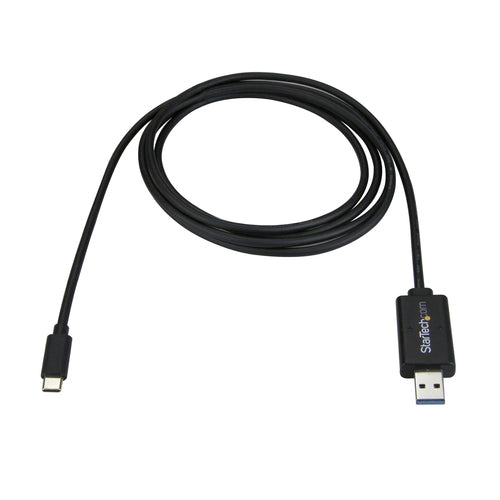 StarTech.com Cable de 2m de Transferencia de Datos para Mac y Windows USB 3.0 USBC a USBA - USB Tipo C Cables USB USB 3.