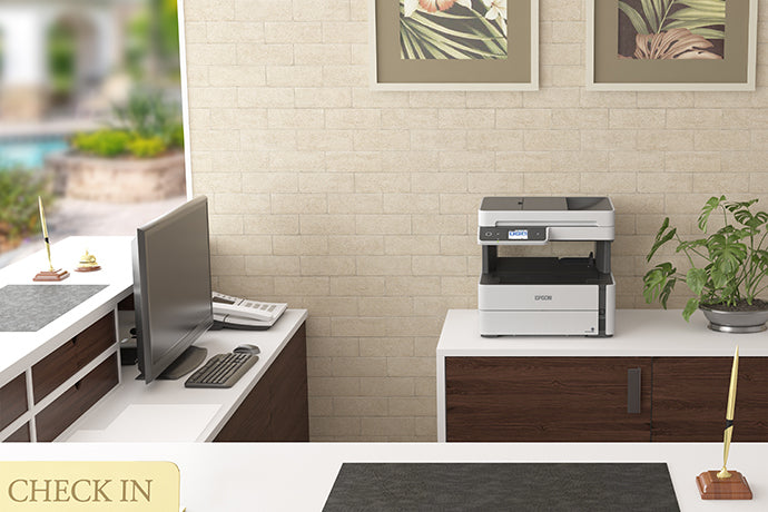 Epson EcoTank M3170 Impresora Multifunción Inyección de tinta WiFi Negro, Blanco