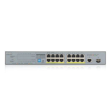 Zyxel GS1300-18HP dispositivo de redes No administrado 17 Gigabit Ethernet (10/100/1000) 1