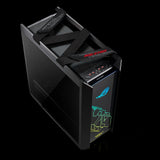 ASUS ROG Strix Helios carcasas ordenador Aluminio, Vidrio templado Midi Tower PC Negro