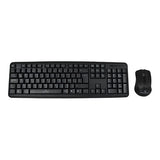 Perfect Choice PC-201076 teclado Ratón incluido Hogar USB QWERTY Español Negro, Alámbrico, Interruptor de membrana