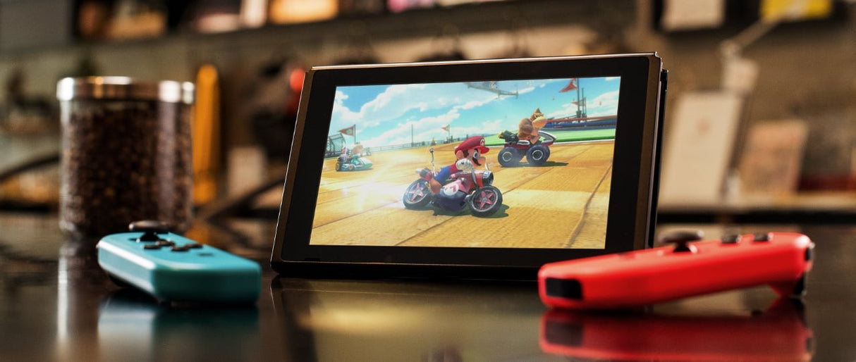 Nintendo Switch V2 2019 videoconsola portátil 15.8 cm (6.2") 32 GB Pantalla táctil Wifi Negro, Azul, Rojo, Analógico/Dig