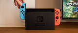 Nintendo Switch V2 2019 videoconsola portátil 15.8 cm (6.2") 32 GB Pantalla táctil Wifi Negro, Azul, Rojo, Analógico/Dig