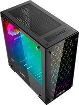 Balam Rush Talos Midi Tower Negro, Micro ATX, Mini-ITX, Vidrio, BR-922968